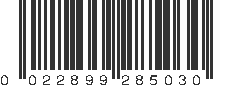 UPC 022899285030