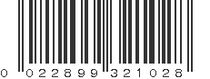 UPC 022899321028