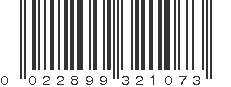 UPC 022899321073