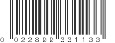 UPC 022899331133