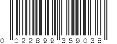 UPC 022899359038