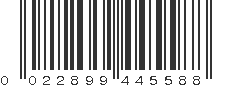 UPC 022899445588