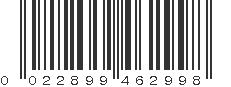 UPC 022899462998