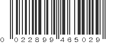 UPC 022899465029