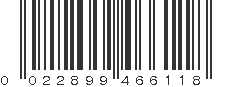 UPC 022899466118