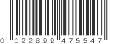 UPC 022899475547