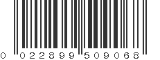 UPC 022899509068