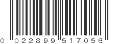 UPC 022899517056