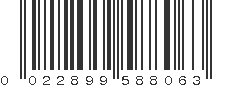 UPC 022899588063