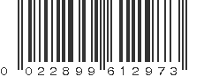 UPC 022899612973