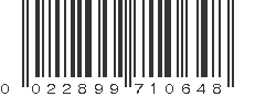 UPC 022899710648