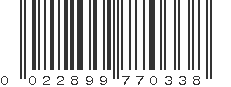 UPC 022899770338