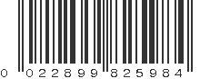 UPC 022899825984