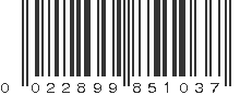 UPC 022899851037