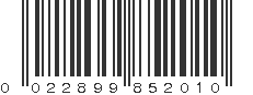 UPC 022899852010