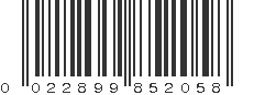 UPC 022899852058