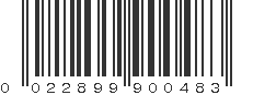 UPC 022899900483