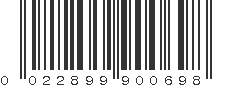 UPC 022899900698