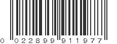 UPC 022899911977