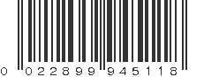 UPC 022899945118