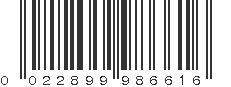 UPC 022899986616