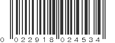 UPC 022918024534