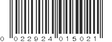 UPC 022924015021