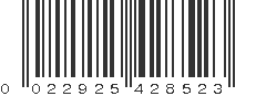 UPC 022925428523