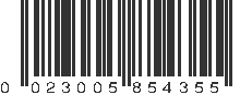 UPC 023005854355