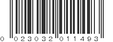 UPC 023032011493