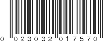 UPC 023032017570