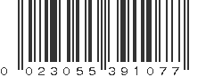 UPC 023055391077