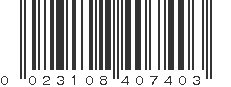 UPC 023108407403