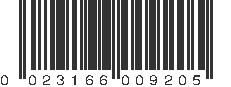 UPC 023166009205