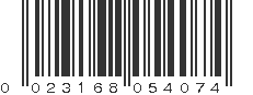 UPC 023168054074