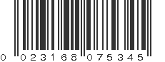 UPC 023168075345