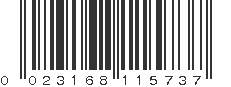 UPC 023168115737