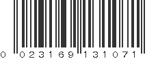 UPC 023169131071