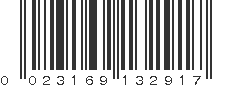 UPC 023169132917