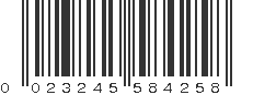 UPC 023245584258