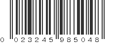 UPC 023245985048