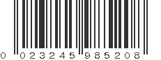 UPC 023245985208