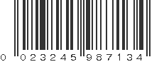 UPC 023245987134