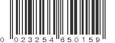 UPC 023254650159