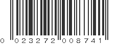 UPC 023272008741