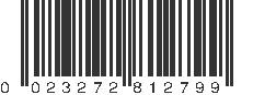 UPC 023272812799