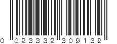 UPC 023332309139