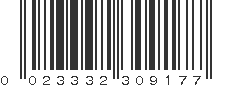 UPC 023332309177