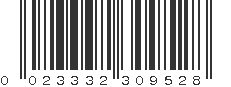 UPC 023332309528