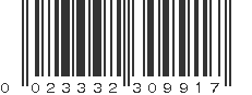 UPC 023332309917